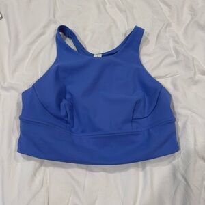 Lululemon - size 8 - wild indigo- Wunder Train Longline Bra *Medium Support, C/D